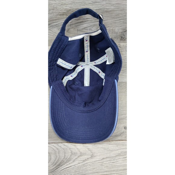 Champion Logo Hat Cap Strap Back Baseball Dad Cap Navy Blue Be Your Own Champion - Picture 8 of 9